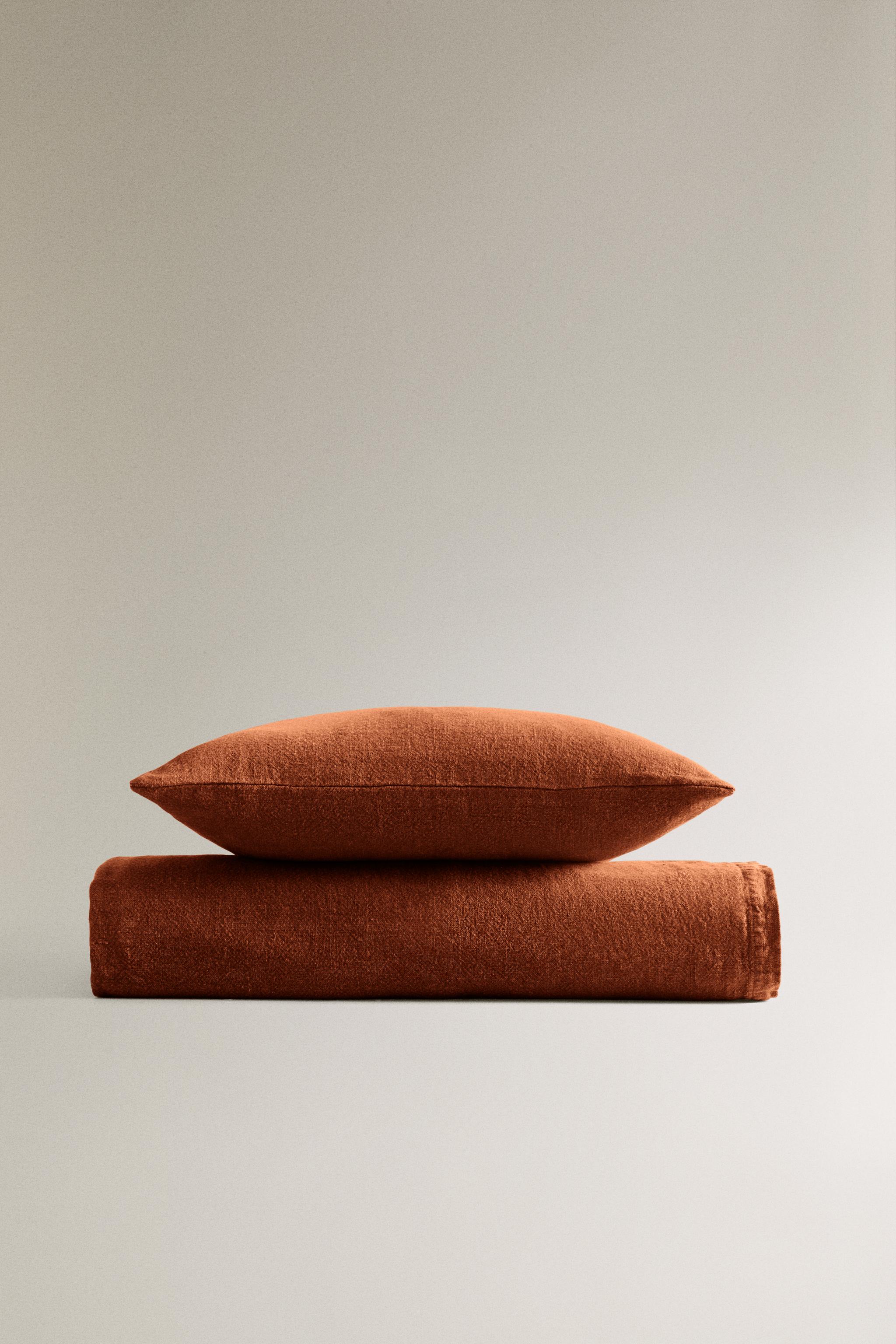 WASHED LINEN BEDSPREAD (400 GxM²)